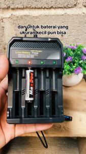 Fast Charger Baterai Battery 4 Slot USB Intelligent Battery Charger 4.2V 2A 18650 Li-ion Baterai Universal AA AAA MS-5D84A