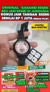 JAM TANGAN DIGITEC ORIGINAL - JAM DIGITEC BDA-4082TBK JAM DIGITEC BDA4082 JAM DIGITEC 4082 JAM DIGITEC BDA4082TBK - Women TR - Resin - Hitam - Diameter 3.6 CM - Jamdunia / Jam dunia JD18 JAM TANGAN WANITA JAM WANITA JAM TANGAN ANTI AIR # S003