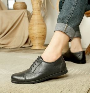 DOLCIMOD  -Sepatu Kulit Pria Casual Kerja Kantor Temali Oxford Acara Resmi Formal Kerja Kantor Dinas Cokelat Hitam Termurah Berkualitas Import Kenzios Hitam Cokelat 38-44 Handmade Yongki komaladi LZD