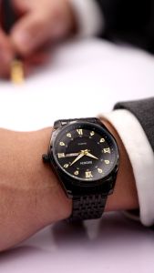 BIDEN Jam Tangan Pria Anti Air Ori Kalender Bisnis Kasual Terbaru Jam Tangan Cowok YN0264A
