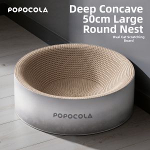 Popocola | Durable No-Flaking Large Cat Scratching Board Nest