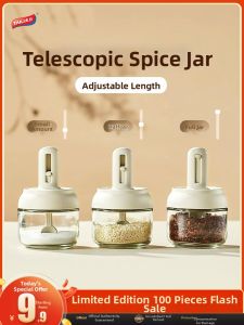 TAILI | Glass Spoon-Cap Combo Condiment Box
