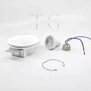 TLG GU10 LED Recessed Ceiling Downlight Spotlight - Frameless Edgeless Invisible Ceiling Light with High-Quality GU10 Bulb New Condition