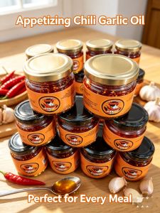 Premium Chili Garlic Oil | No Preservatives I Rich in Umami Taste I All Natural Freshly Homemade 💯 I  3 Months Shelf life