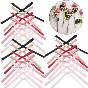10pcs/lot Sweet Ballet Style Bows Ribbon Colorful Handmade Bowknot For DIY Crafts Dressing Headwer Decoration Accessories