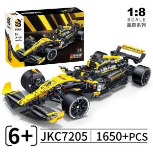New 2025 Mechanical Racing Car Assembly Toy Gift for Boys Ferrari SF-24F1 Model Building Blocks Plastic Educational Toy