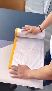 Plastic Film Portable Protect Cover Multipurpose Furniture Masking Film Barrier Floor Covering Cloth