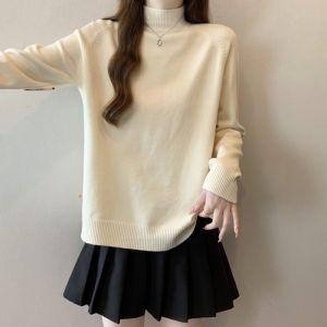 Elegant Plus Size Knit Sweater