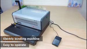 VALUESCAN Heavy Duty Electric Binding Machine EB20 (20sheets) electric binding machine heavy duty binding machine electric Comb binding machine best binding machine electric binder electric comb - Lazada