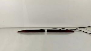 Toyota Vios 2022-2025 Facelift LED Rear Bumper Reflector Decoration LED Light Rear Brake Light Running Signal