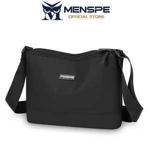 MENSPE Men Bags Fashion Shoulder Bag Cross Body Bag Leisure Messenger Bag Business Style Soft Leather Waterproof Lightweight Large Capacity Sling Bag Casual Bag Men Sport Street Travel Outdoor