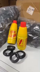 ซีลโช๊คหน้า (ซีลกันฝู่ Kawasaki Ninja 300) พิเศษ ราคาสุด ชุดเซ็ต 2 น้ำมัน ห้ามเซ็ต ซีลโช๊คหน้า