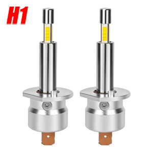 Bộ Đèn Pha Ô Tô LED 2 Chiếc Turbo H7 H1 Canbus 360 3D CSP Bộ Đèn Tự Động 6000K Không Dây Thay Thế Đèn Cũ 12V Dùng Được Cho Nhiều Loại Xe