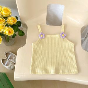 Cool Summer Kids Dresses Skirt Set Sleeveless Top