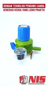 Nis Regulator Gas Klik Lock (N2 HP1KL) - Tekanan Tinggi