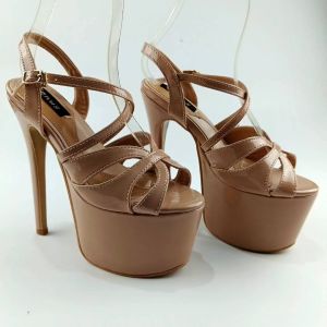Nude platform Stiletto Heels 7 inches for Women