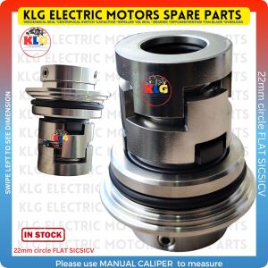 Mechanical seal 22mm circle FLAT | Shaft seal for water pump grundfos cnp cdl stairs