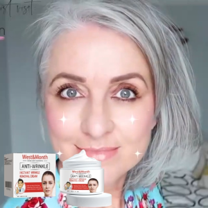 WEST&MONTH Instant Wrinkle Removal Cream Anti Aging Firming Lifting Fade Fine Line Face Cream Moisturizing Nourish Smooth Skin 40g