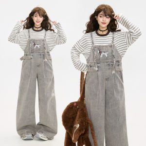 KEIKO | Eccentric Style BraidedSuspender Jean Shorts