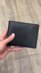 Ví Nam Da PU In Vân Cá Sấu Cao Cấp Kiểu Dáng Ngang Đứng Bền Màu Mềm Mịn Nhỏ Gọn 10x12cm