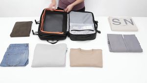 OUTWALK 1022 Tas Ransel Laptop Pria Travel Backpack Expandable Large