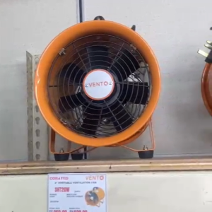 [CORATED] Vento Portable Ventilation Fan | Industrial Air Blower | Vent Fan | With W Supporter | 230W 240V 50Hz | SHT