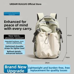URCDN RDALVO | Large Capacity Lightweight Backpack