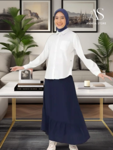 ROK WANITA NIBRAS INSPIRE IR 003 NAVY /  / PROMO KEMERDEKAAN BIG SALE