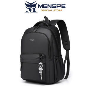 MENSPE Fashion Men Backpack Textured Bag Large Capacity Business Laptop Backpack Waterproof Lightweight Travel Student Bags for Commuting Swimming Beach Outdoor Sports