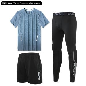 BURUITE | Compression Quick-Drying Male Workout Set