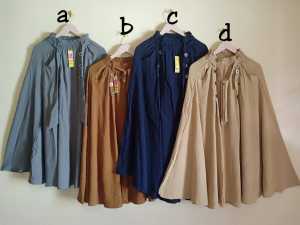 Rok CRINKEL JUMBO DEWASA klok lebar/payung