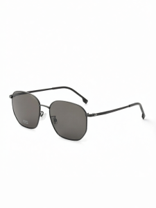 Hugo Boss | Driver-Suitable Sunproof Titanium Polygonal Sunglasses