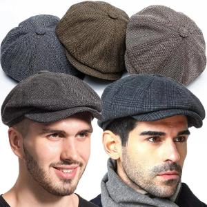 \ud83d\udd2517 Styles Retro Newsboy Caps Men Octagonal British Painters Hats Autumn Winter Berets Herringbone Flat Hip Hop Berets