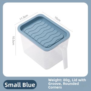 Food Storage Container with Handle Sealed Box for Cereals and Grains