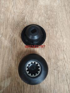 phụ kiện máy xay công nghiệp  -nhông 12 chấu cốt bầu dục-phukienmayxaymaiquynhshop