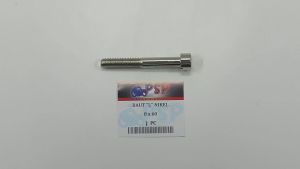 Baut L Nikel  8x60 (Harga 1 PC) - Pitch Bolt Baud 12 Kunci L 6 Drat 8 mm x Panjang 60mm Ulir Kanan