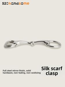 Anti-scratch Anti-oxidation 316 Stainless Steel Scarf Clip