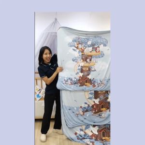 SNOW OWL ผ้าห่มใยไผ่ระดับพรีเมี่ยม เนื้อผ้าเย็น ยืดหยุ่น Collection Tree House Blanket