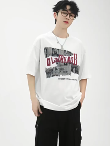 Kaos Pria Katun Heavy Cotton - Brand Streetwear Motif Keren | COD Diskon 50% Gratis Ongkir ✔️ Kirim Kilat 24 Jam