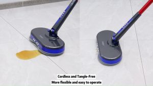 BOBOT WS-21B Smart Mini Cordless Electric Mop With Water Spraying Function