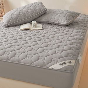 NONGNONGAI | Cotton Thickened Anti-Slip Mattress Protective Cover Sheet Single