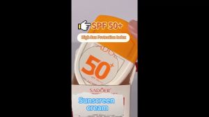 SADOER SPF50+ Tabir Surya Isolasi Pelembab Tahan Air & Tahan Keringat