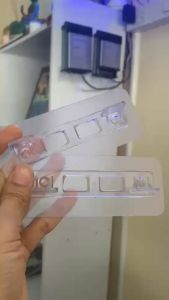 ตัวยึด ตัวแบ่งชั้น มีเทปกาว ไม่ต้องเจาะผนัง แบ่งขาย 5ชิ้น 10ชิ้น ร้านค้าคนไทย ส่งของจากไทย