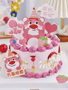 ของตกแต่งเค้กสุนัขจิ้งจอกสีส้มสุดน่ารักสำหรับงานปาร์ตี้วันเกิด ของตกแต่งห้องนอน ของตกแต่งห้อง ของตกแต่งห้องน้ำ ของตกแต่งห้องนั่งเล่น