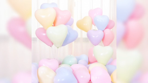 size10 macaron Heart shaped decorative latex balloons Birthday Wedding Balloons Party Decoration boho  theme