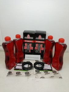 SEAL AS SHOCK+OLI AS SHOCK 2PASANG KAWASAKI NINJA 150R/RR/SS/KLX 150 D-TRACKER ORIGINAL