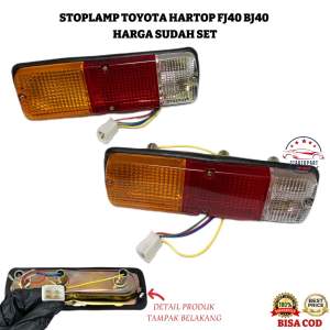 Stoplamp Lampu Rem Belakang Toyota Hartop FJ40 BJ40 HARGA SUDAH SET