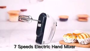 Super Hand Mixer Pengaduk 7 Kecepatan Otomatis - Free 4 Buah Alat Pengocok HAN RIVER hand mixer Ss Molen Dengan Pengocok Gratis Mixer Hand Speed Control - Lazada