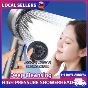 Filtered Shower Head High Water Pressure Anti-Clogging Spa Showerhead Water Purifier Bilik Mandi