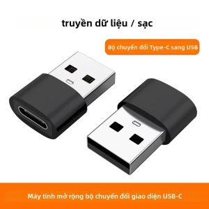 Cáp Chuyển Đổi USB C Cái Sang USB A Đực Bộ Chuyển Đổi Type C Sang USB A Sạc Cho MacBook iPhone iWatch AirPods - Gói 1/2 Cái